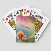 eekhoorn pokerkaarten (Achterkant)