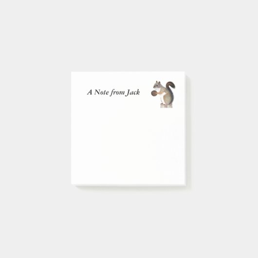 eekhoorn post-it® notes (Voorkant)