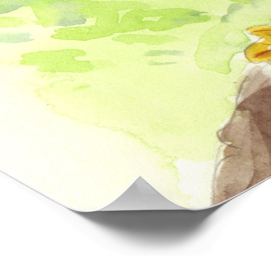 eekhoorn poster (Hoek)