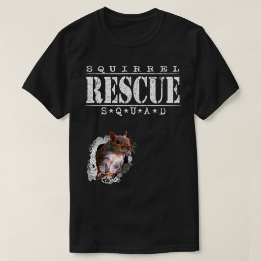Eekhoorn Rescue 2 T-shirt (Design voorkant)