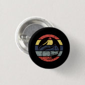 Eekhoorn Retro Ronde Button 3,2 Cm (Voorkant /achterkant)