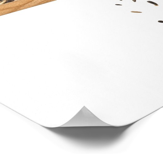 Eekhoorn Robbing Feeder Graphic Poster (Hoek)