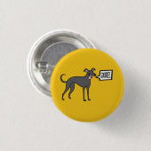 Eekhoorn! Ronde Button 3,2 Cm (Voorkant /achterkant)