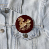 Eekhoorn Ronde Button 7,6 Cm (In situ)