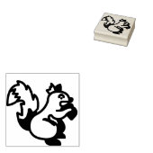 eekhoorn rubberstempel (Gestempeld)