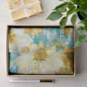  eekhoorn rustieke bloemendecoupage tissuepapier (Geschenk)