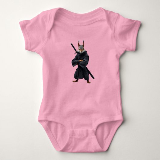 Eekhoorn Samurai Romper (Voorkant)