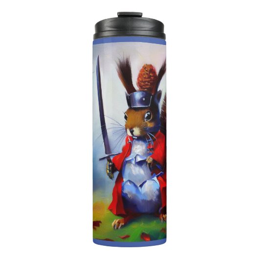 Eekhoorn Samurai Thermosbeker (Voorkant)