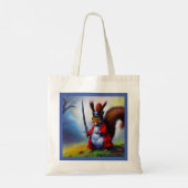 Eekhoorn Samurai Tote Bag (Achterkant)