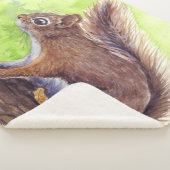 eekhoorn sherpa deken (3/4)