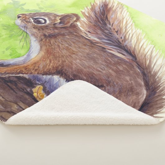 eekhoorn sherpa deken (3/4)