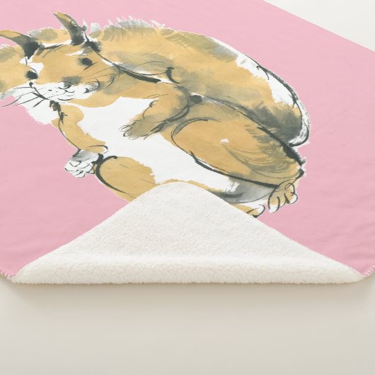 eekhoorn sherpa deken (3/4)