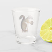 eekhoorn shot glas (Achterkant)