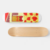 Eekhoorn skateboard deck (Horizontaal)