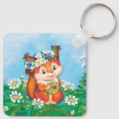 eekhoorn sleutelhanger (Achterkant)