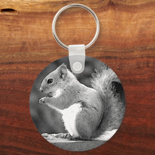 eekhoorn sleutelhanger (Voorkant)