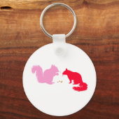"Eekhoorn" Sleutelhanger (Voorkant)