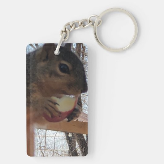 eekhoorn sleutelhanger (achterkant)