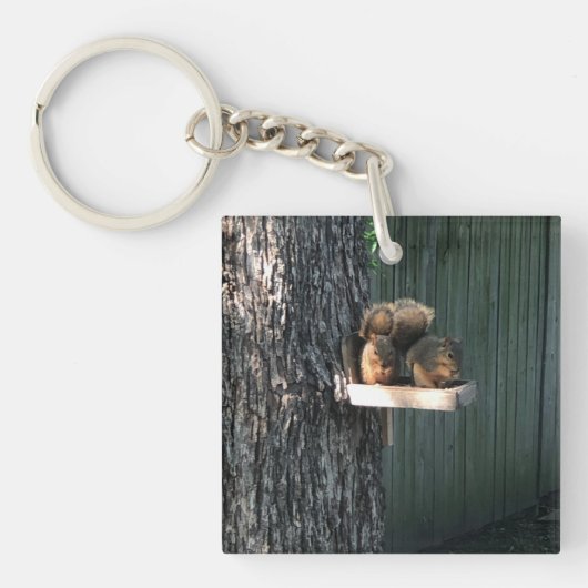Eekhoorn Sleutelhanger (Voorkant)