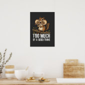 Eekhoorn Snack Aanval Poster (Keuken)