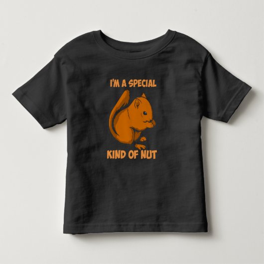 Eekhoorn - Speciaal Soort Noot Kinder Shirts (Voorkant)