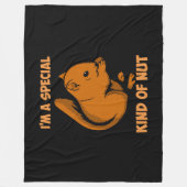 Eekhoorn - speciaal soort nut fleece deken (Voorkant)