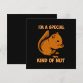 Eekhoorn - speciaal soort nut kaart (Voorkant / Achterkant)