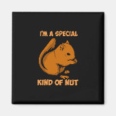 Eekhoorn - speciaal soort nut magneet (Voorkant)