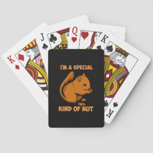 Eekhoorn - speciaal soort nut pokerkaarten