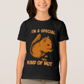 Eekhoorn - speciaal soort nut Tri-Blend shirt (Voorkant)
