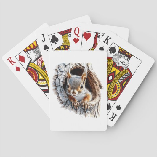 Eekhoorn Speelkaarten (Achterkant)
