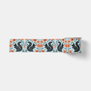 Eekhoorn Spring Flowers Art Grosgrain Lint