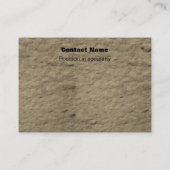 Eekhoorn staande op baars dragen pet visitekaartje (Achterkant)