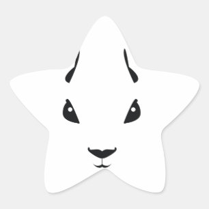 eekhoorn ster sticker