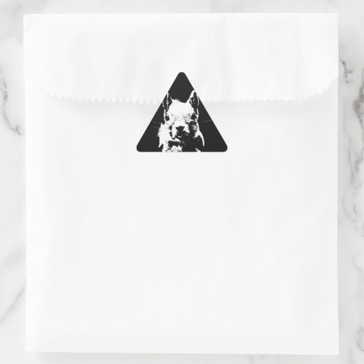 eekhoorn sticker (Tas)