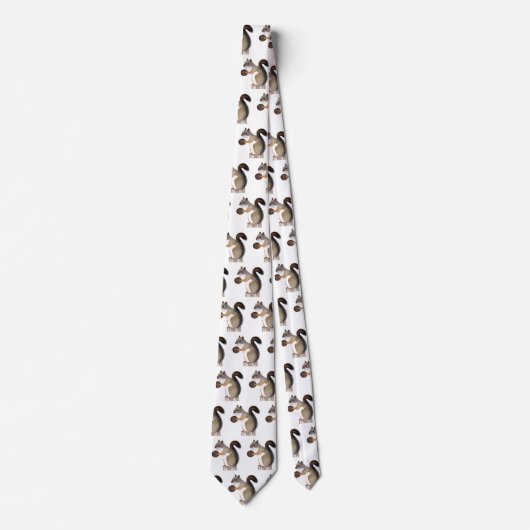 eekhoorn stropdas (Voorkant)