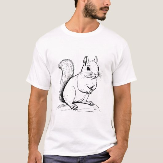 Eekhoorn t-shirt (Voorkant)