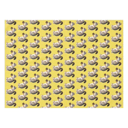 eekhoorn tafelkleed (Voorkant (Horizontaal))