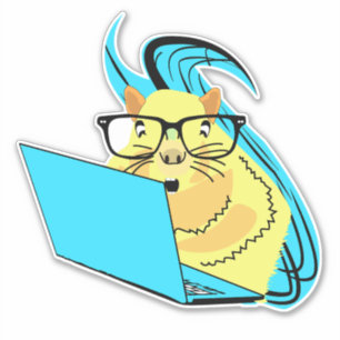 Eekhoorn tech sticker
