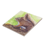 eekhoorn tegeltje (Zijkant)