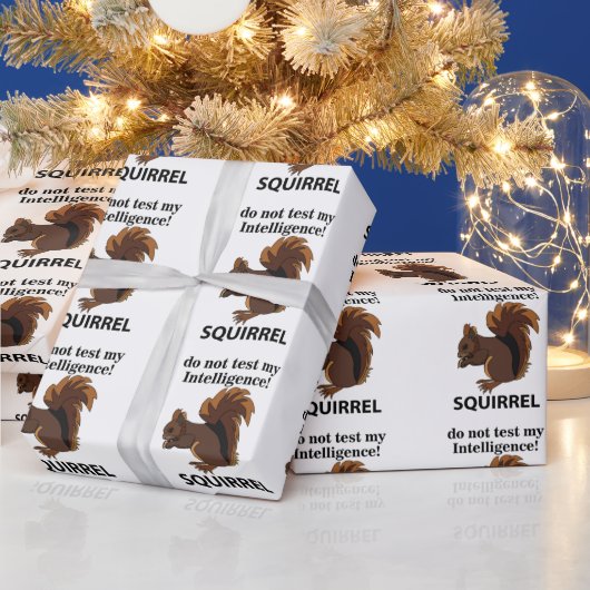 Eekhoorn test mijn intelligentie niet cadeaupapier (Feestdagen)