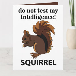 Eekhoorn test mijn intelligentie niet kaart