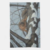 eekhoorn theedoek (Verticaal)