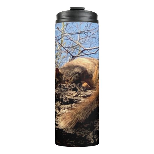 Eekhoorn Thermal Tumbler Thermosbeker (Voorkant)