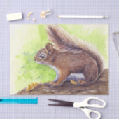 eekhoorn tissuepapier (Craft)