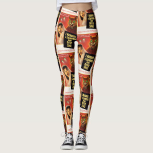 Eekhoorn uit de kosmos leggings