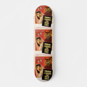 Eekhoorn uit de kosmos parodie persoonlijk skateboard (Voorkant)