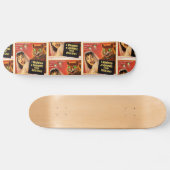 Eekhoorn uit de kosmos parodie persoonlijk skateboard (Horizontaal)