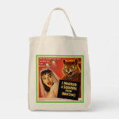 Eekhoorn uit de kosmos parodie tote bag (Achterkant)