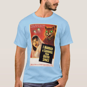Eekhoorn uit de kosmos t-shirt